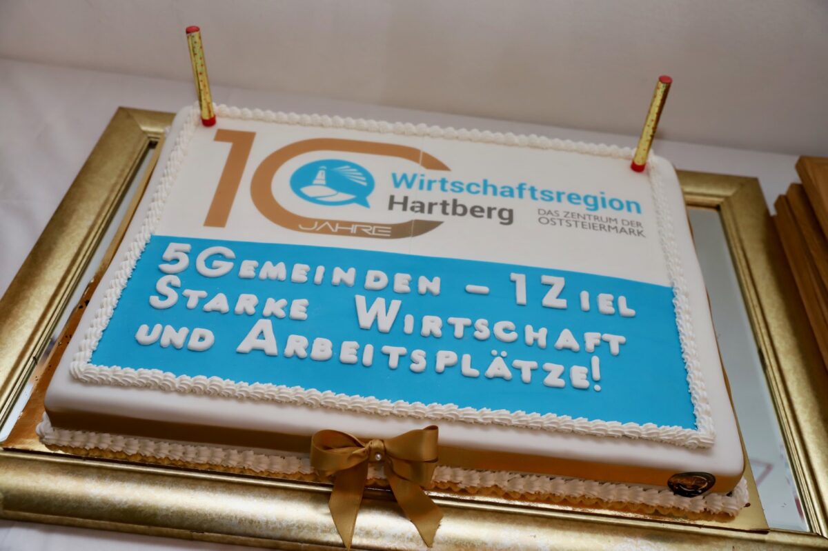 Feierlichkeit 10 Jahre Wirtschaftsregion Hartberg