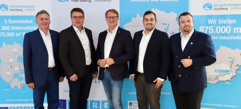 Teamfoto Bürgermeister der Wirtschaftsregion Hartberg